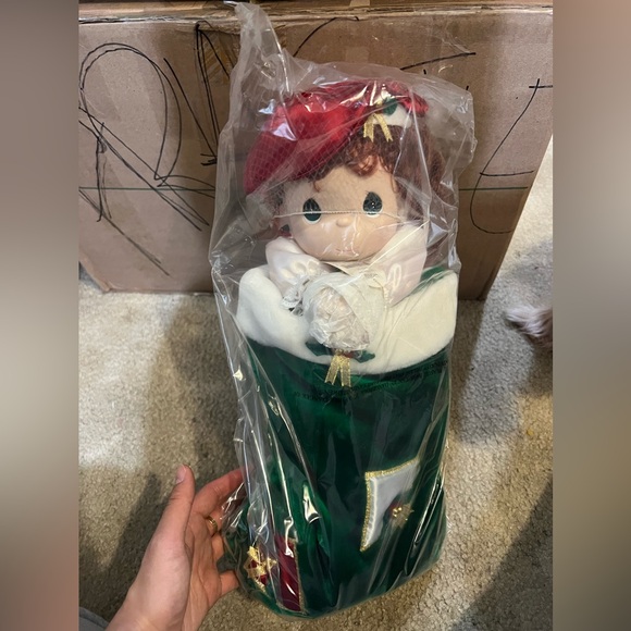 Precious Moments Christmas Stocking Doll - Picture 1 of 4